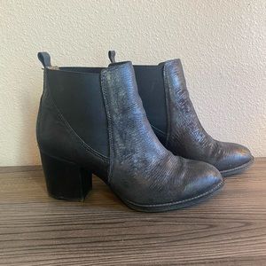 Black Heeled Bootie